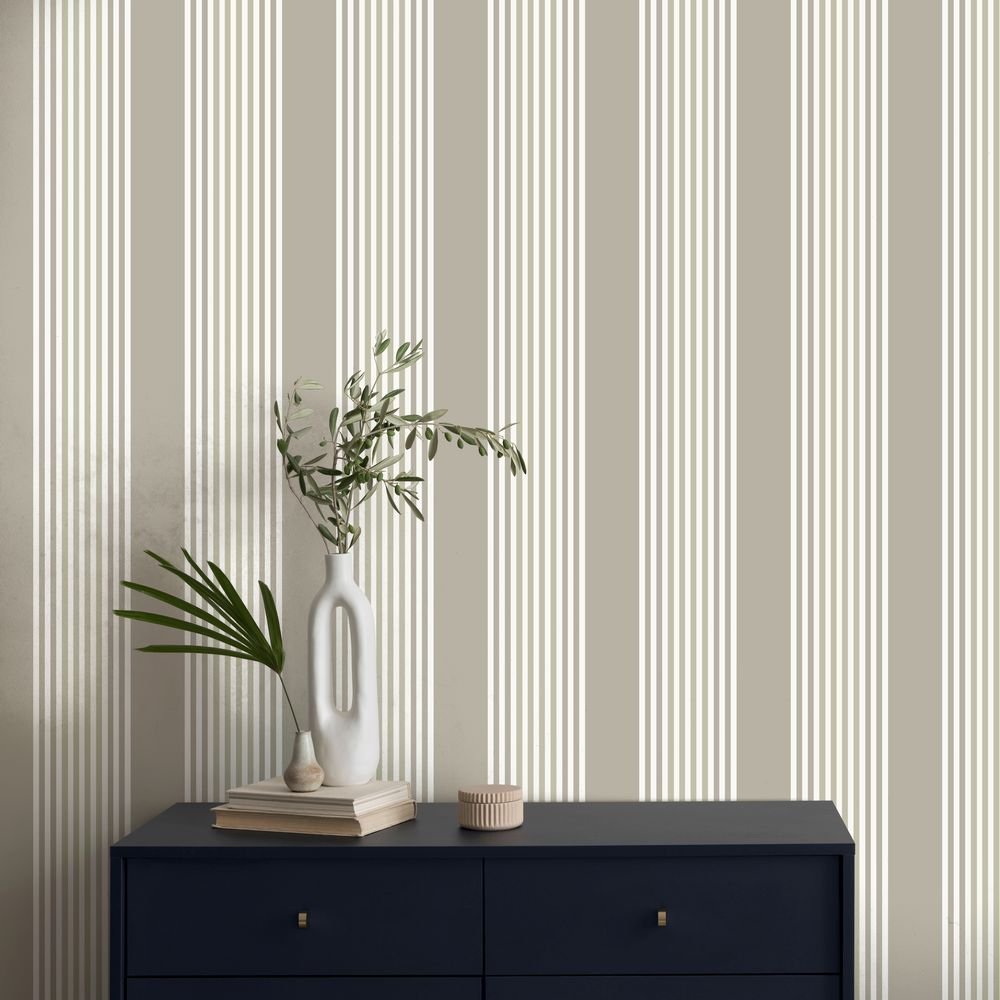 Regent Wallpaper - Sand - Timothy Wilman - TW2471 - Premier Wallcovering