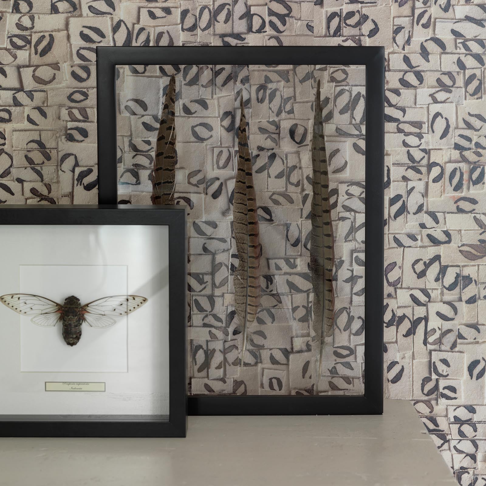 Remixed Brackets Wallpaper - Brown - NLXL - REM - 04 - Premier Wallcovering