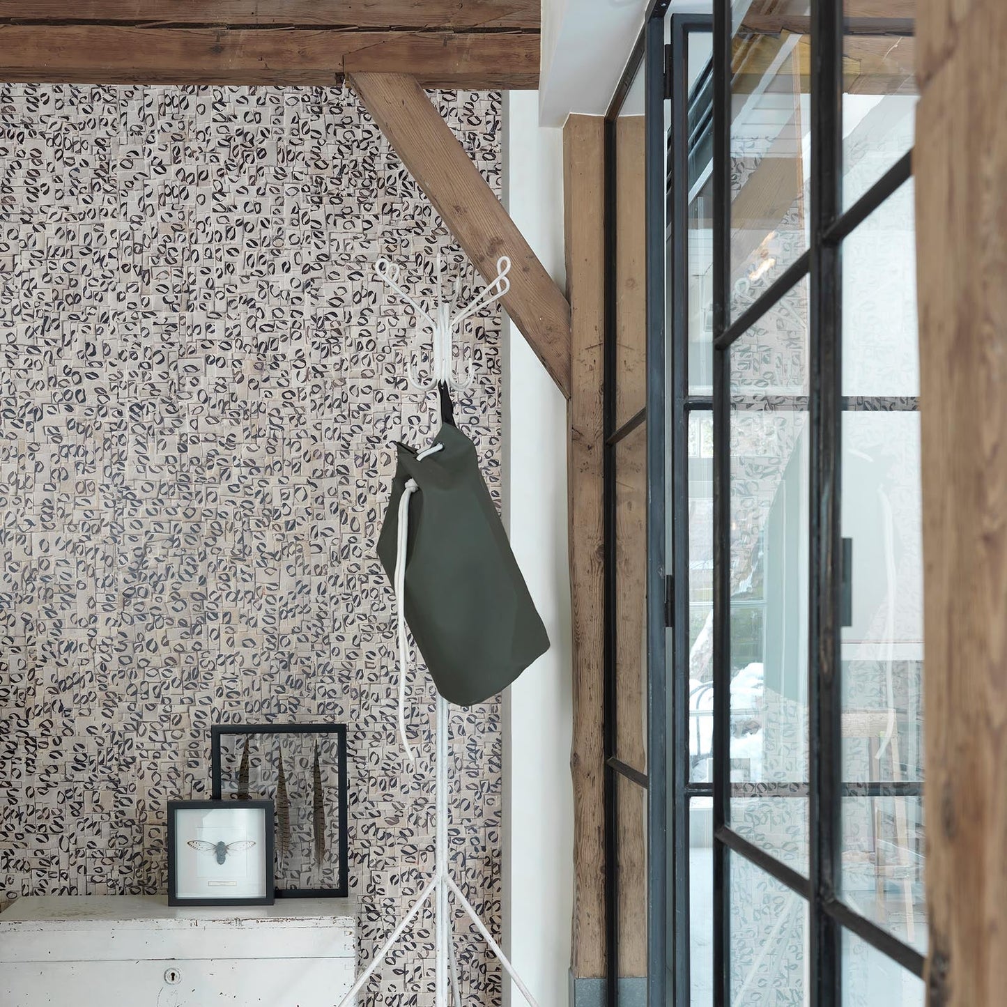 Remixed Brackets Wallpaper - Brown - NLXL - REM - 04 - Premier Wallcovering