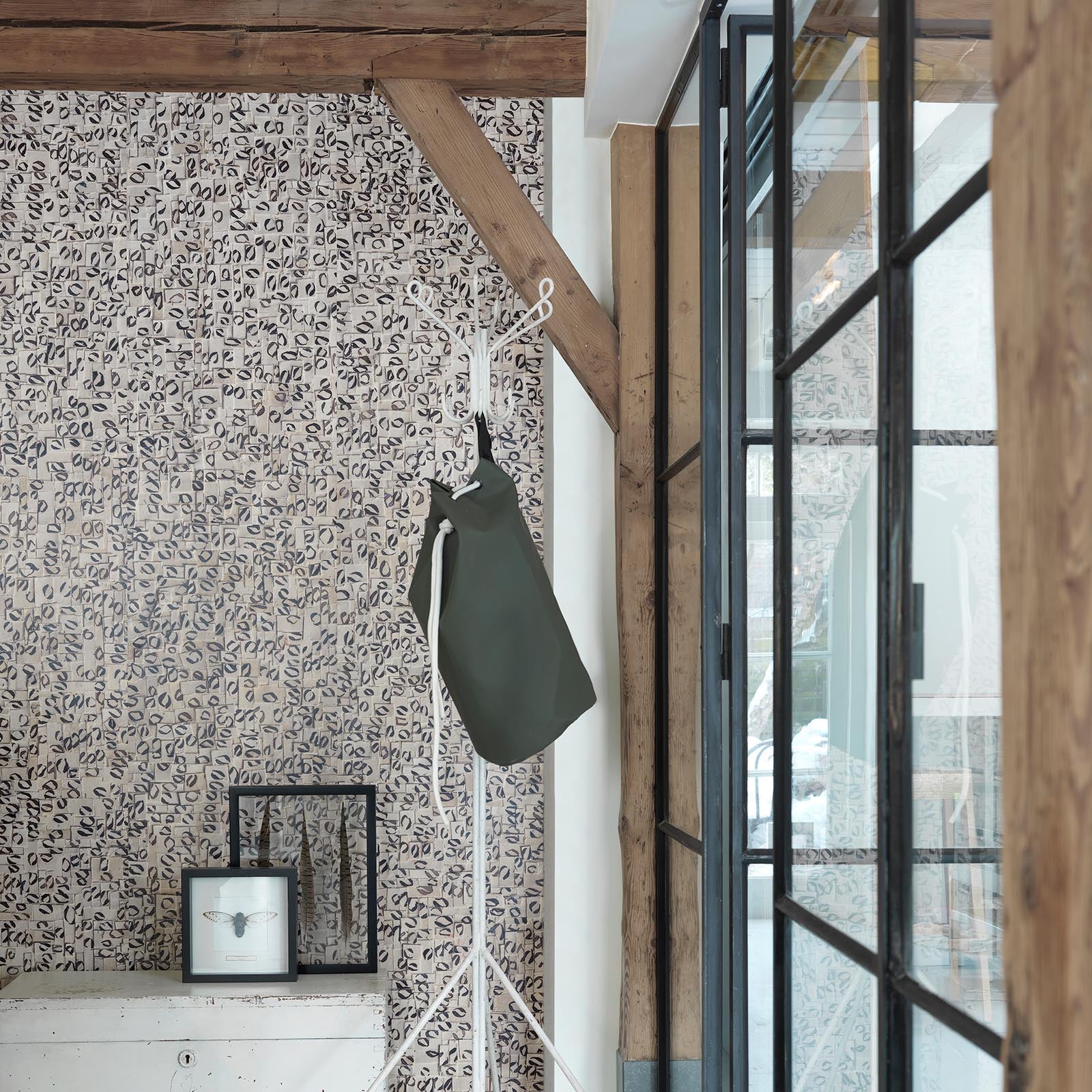Remixed Brackets Wallpaper - Brown - NLXL - REM - 04 - Premier Wallcovering