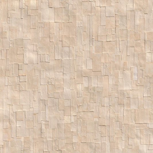 Remixed Wallpaper - Beige - NLXL - REM - 01 - Premier Wallcovering