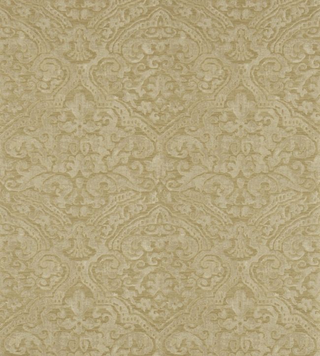 Renaissance Damask Wallpaper - Warm Gold - ZCON312025 - Zoffany - Premier Wallcovering