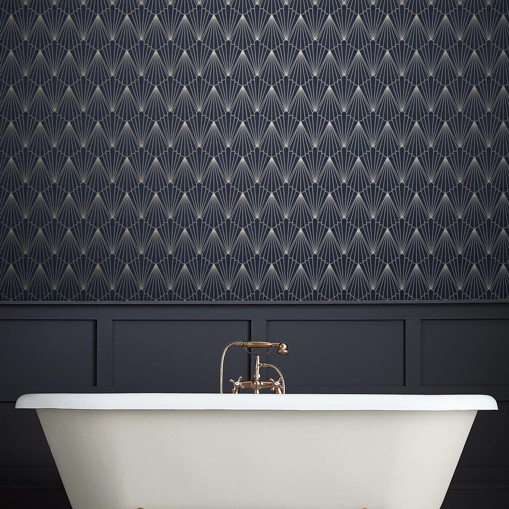 Rene Wallpaper - Nightfall - Graham & Brown - 105928 - Premier Wallcovering
