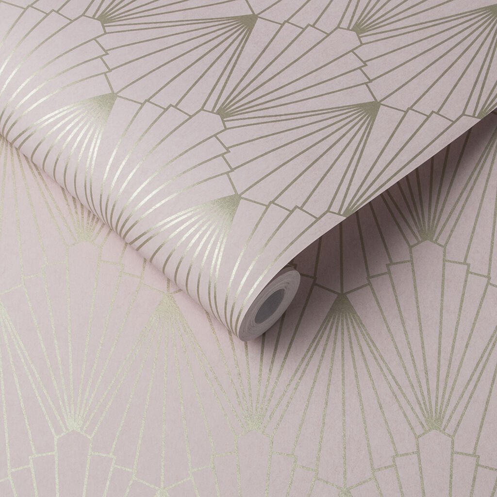 Rene Wallpaper - Blush - Graham & Brown - 105925 - Premier Wallcovering