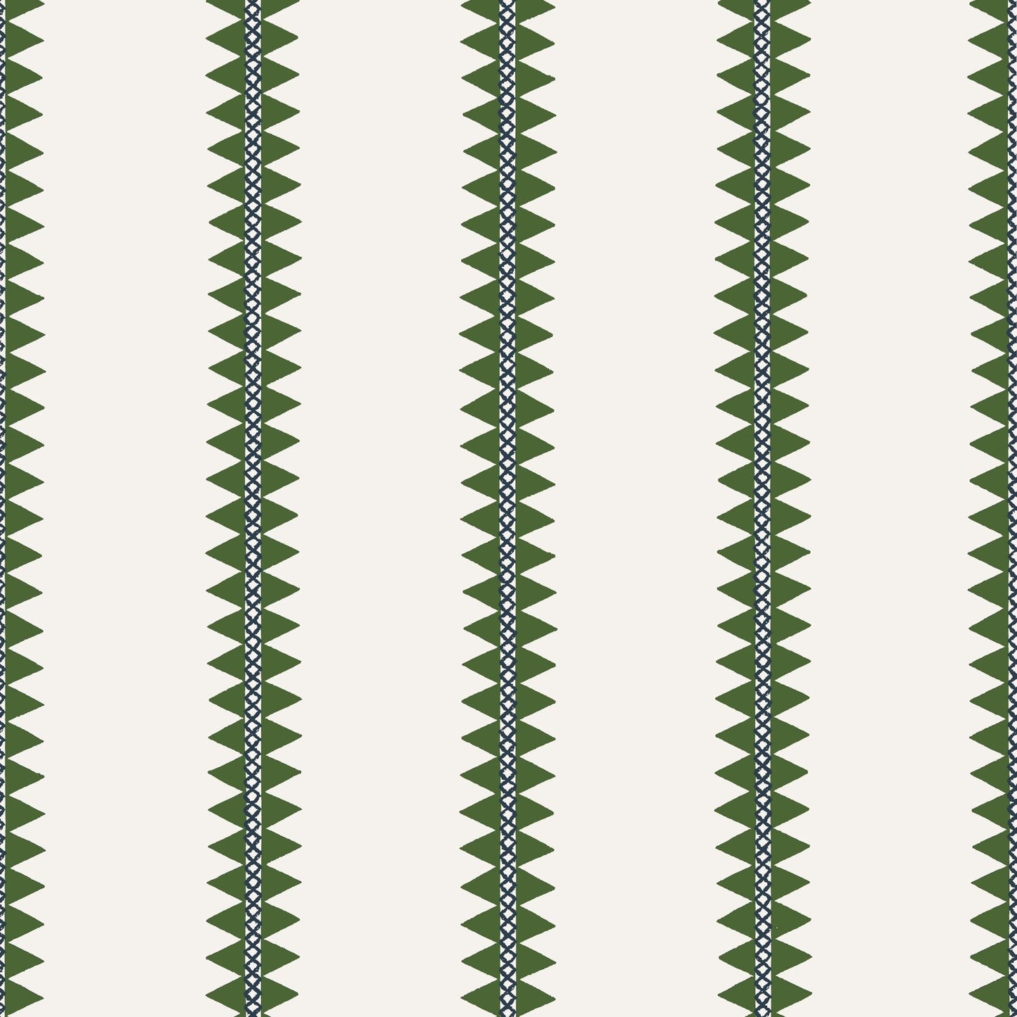 Reno Stripe Wallpaper - Green - Thibaut - T13242 - Premier Wallcovering
