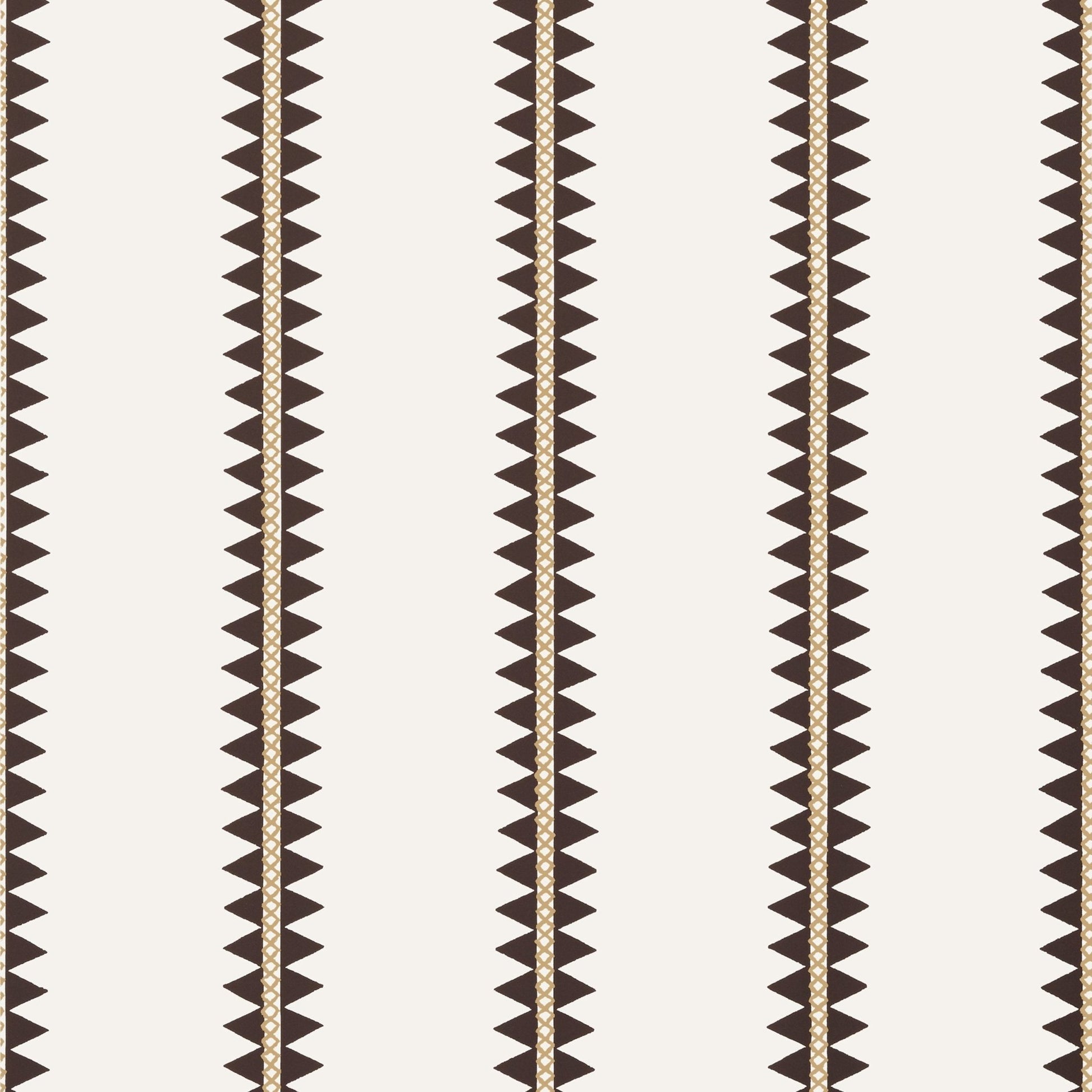 Reno Stripe Wallpaper - Black - Thibaut - T13240 - Premier Wallcovering