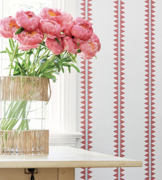 Reno Stripe Wallpaper - Black - Thibaut - T13240 - Premier Wallcovering