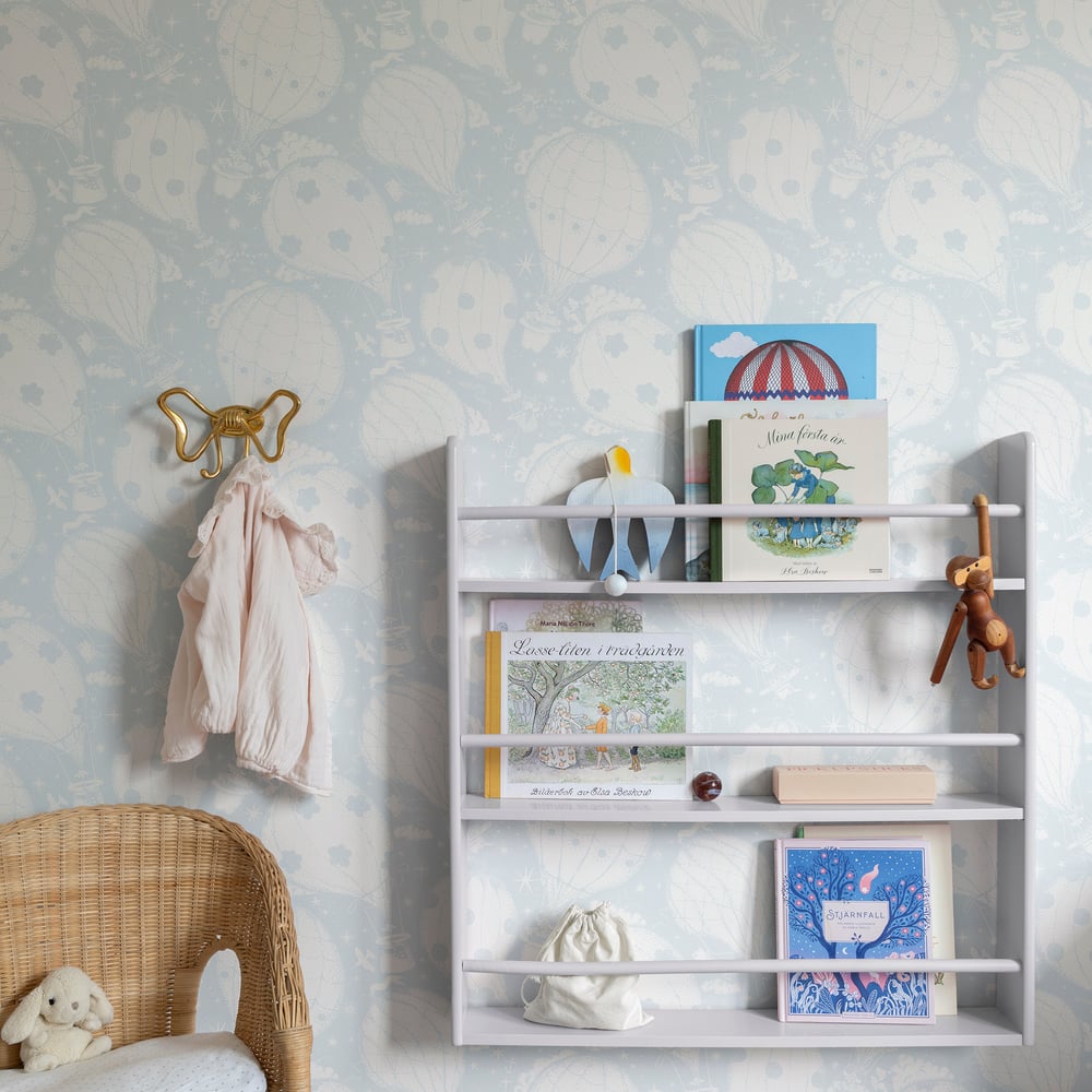 Resan Air Ballons Wallpaper - Blue - Galerie - Resan - 29005 - Premier Wallcovering