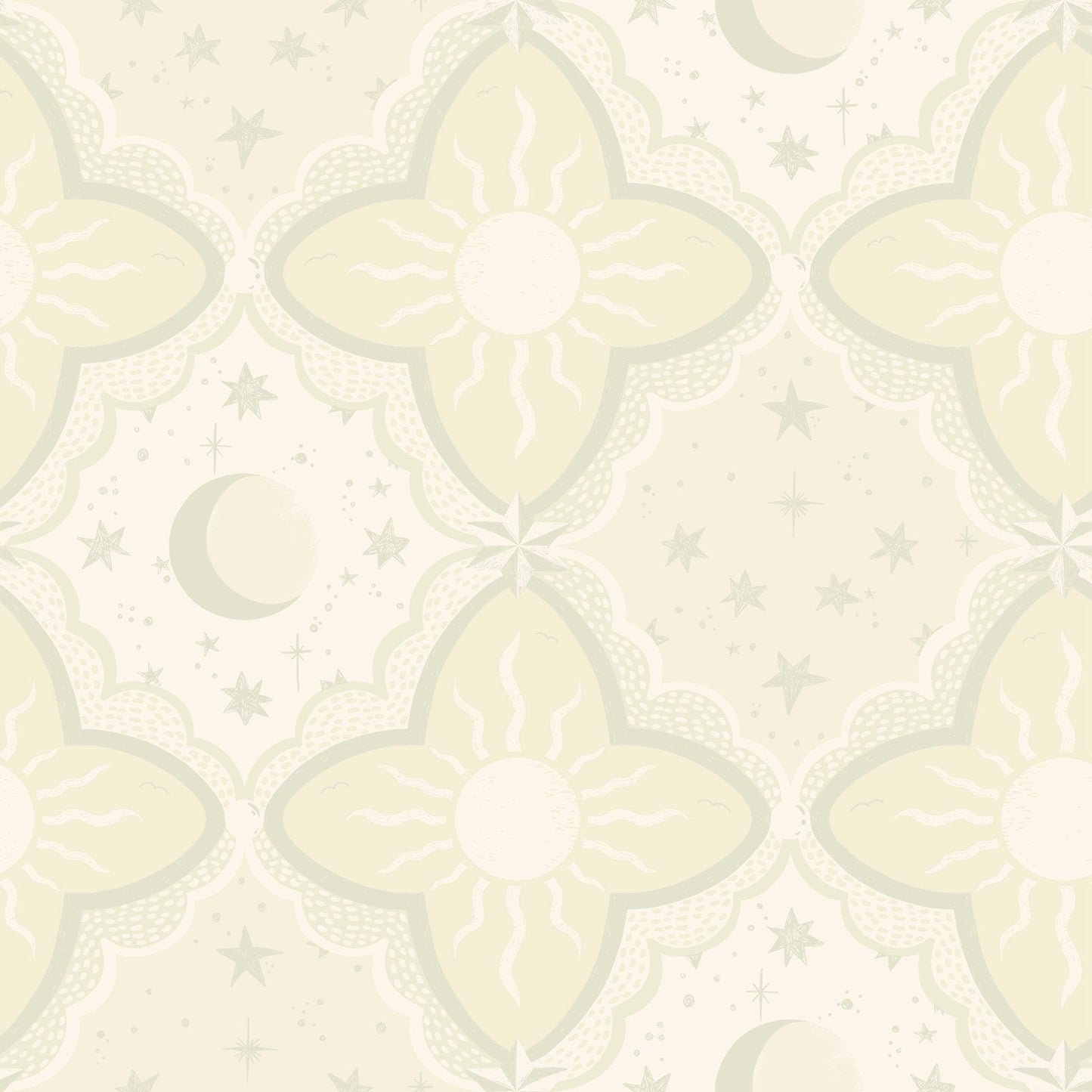 Resan Kids Star Wallpaper - Beige - Galerie - Resan - 29031 - Premier Wallcovering