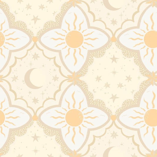 Resan Kids Star Wallpaper - Cream - Galerie - Resan - 29032 - Premier Wallcovering