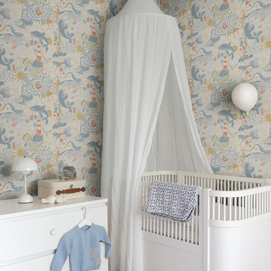 Resan Nautical Wallpaper - Multi - coloured - Galerie - Resan - 29015 - Premier Wallcovering