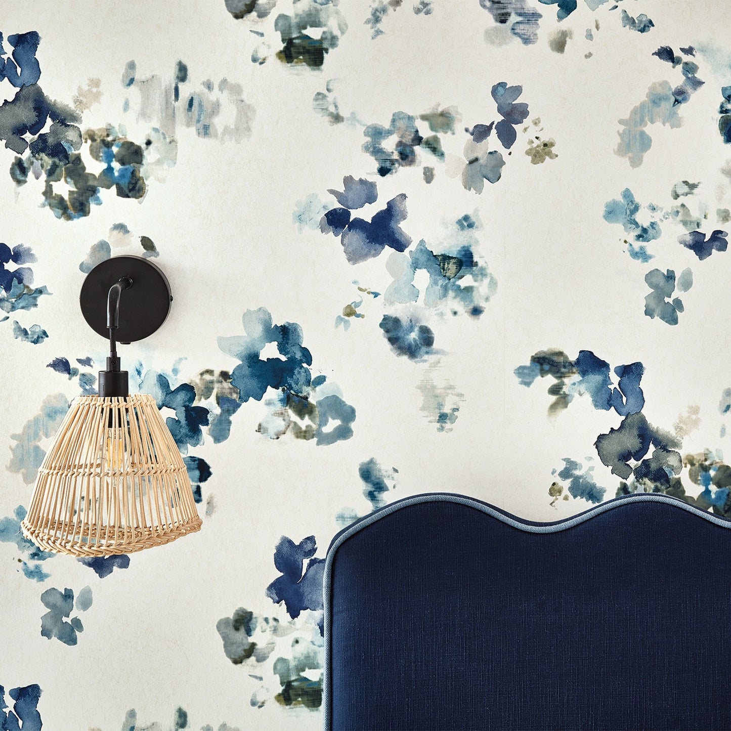 Reverie Wallpaper - Sapphire - Villa Nova - W636/03 - Premier Wallcovering