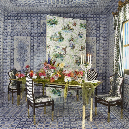 Reveries Wallpaper - Vert Buis - Christian Lacroix - PCL1003/01 - Premier Wallcovering