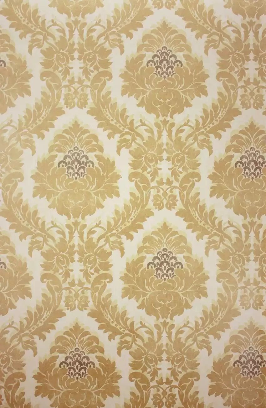 Rezzonico Vinyl Wallpaper - Sand - Osborne & Little - W6333-05 - Premier Wallcovering