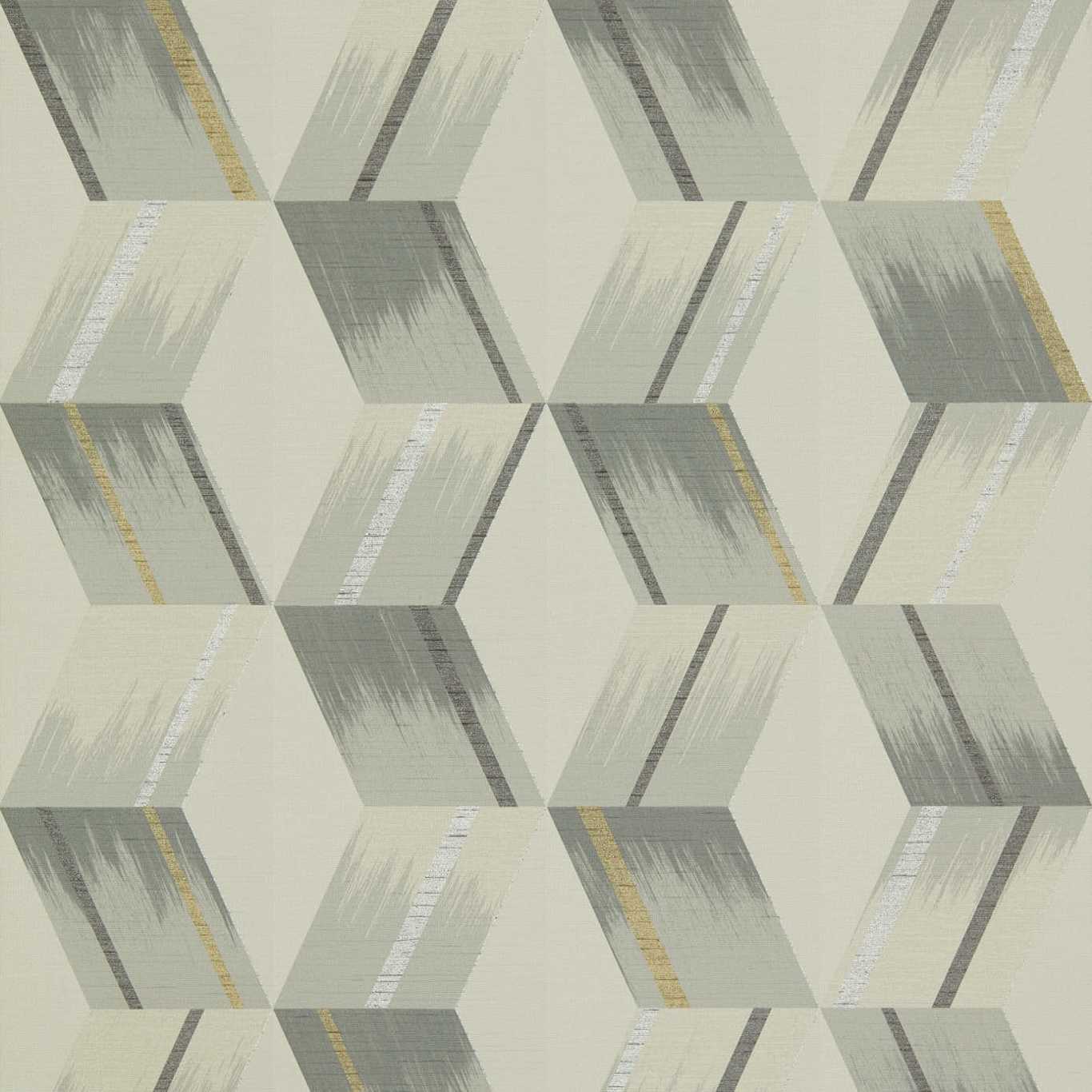 Rhombi Wallpaper - Empire Grey - ZRHW312894 - Zoffany - Premier Wallcovering