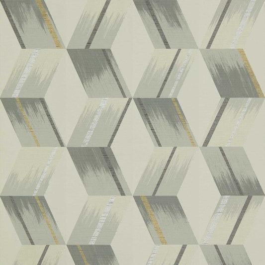 Rhombi Wallpaper - Empire Grey - ZRHW312894 - Zoffany - Premier Wallcovering