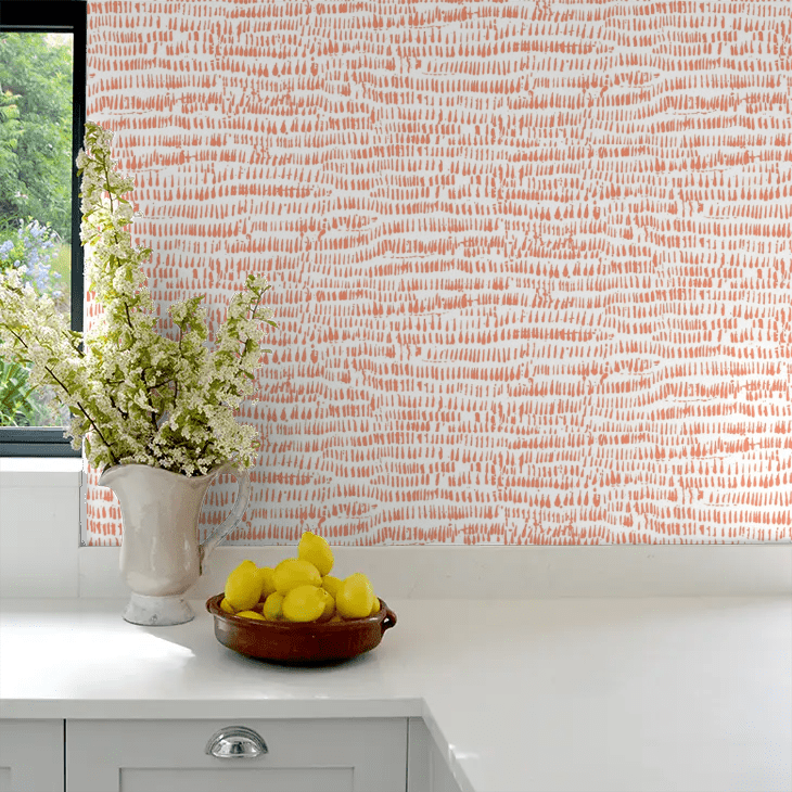 Rhunes Wallpaper - Orange - A Street Prints - FD26359 - Premier Wallcovering