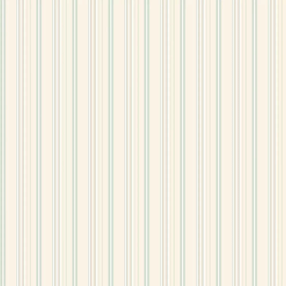 Ribbon Mix Stripe Wallpaper - Mint - Ohpopsi - SIS50130W - Premier Wallcovering