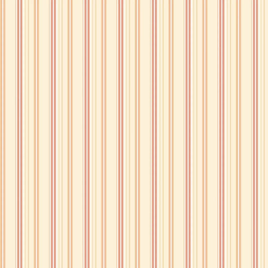 Ribbon Mix Stripe Wallpaper - Spice - Ohpopsi - SIS50127W - Premier Wallcovering