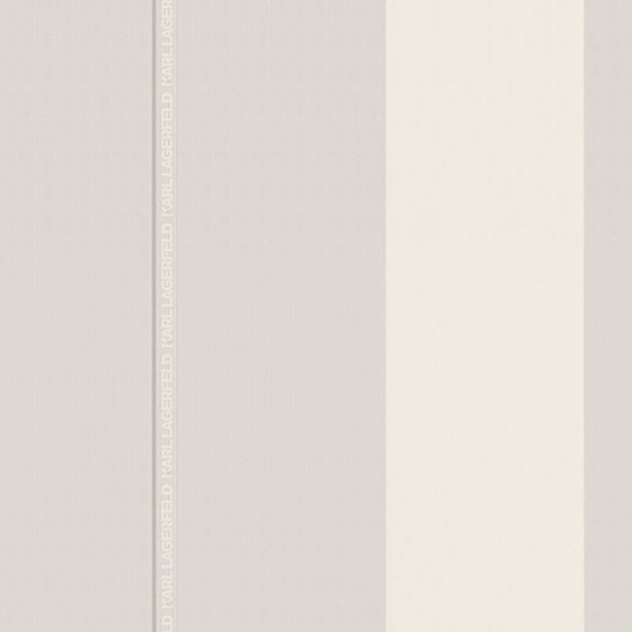 Ribbon Stripe Wallpaper - Light Grey - A S Creation - Karl Lagerfield - 37848 - 4 - Premier Wallcovering