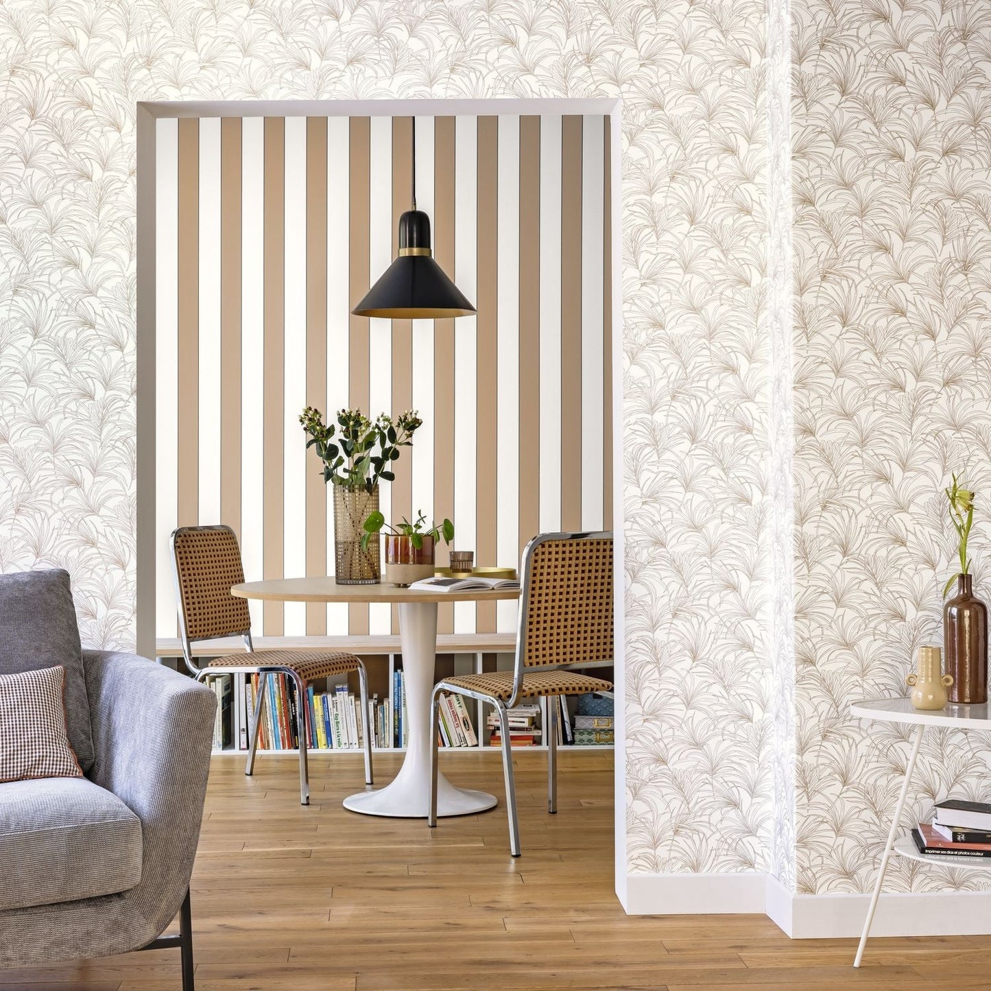 Richard Wallpaper - Blanc - Caselio - 103802014 - Premier Wallcovering