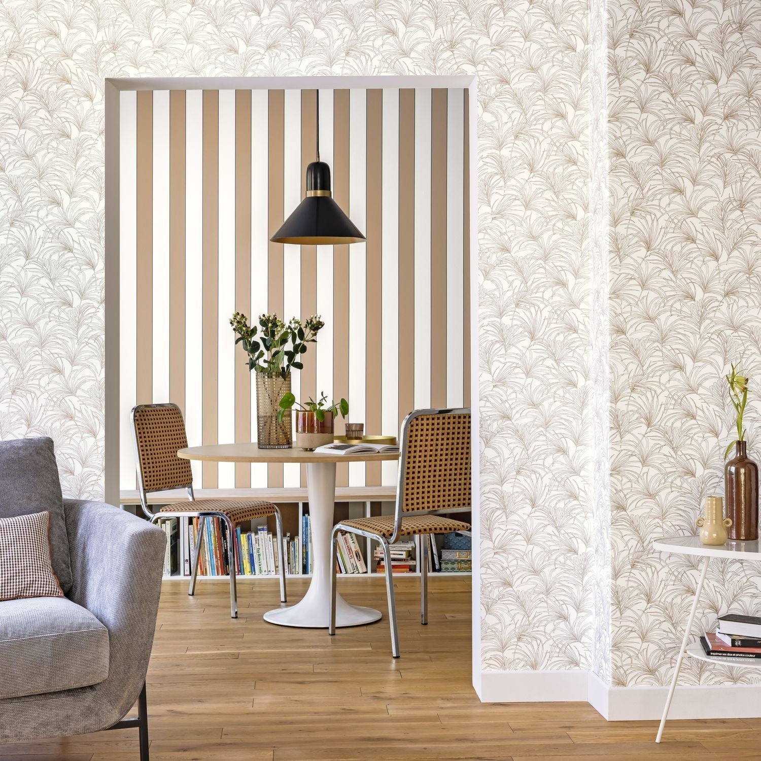 Richard Wallpaper - Blanc - Caselio - 103802014 - Premier Wallcovering