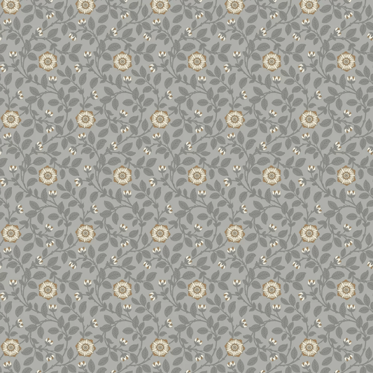 Richmond Green Wallpaper - Platinum - Little Greene - 0251RGPLATI - Premier Wallcovering