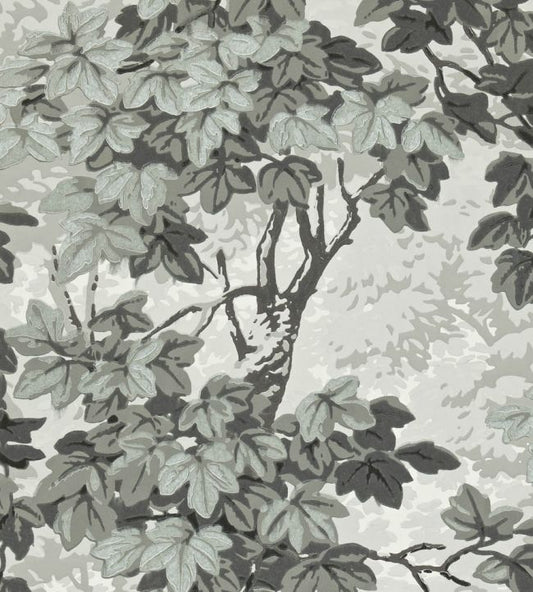 Richmond Park Wallpaper - Charcoal - ZINW310059 - Zoffany - Premier Wallcovering