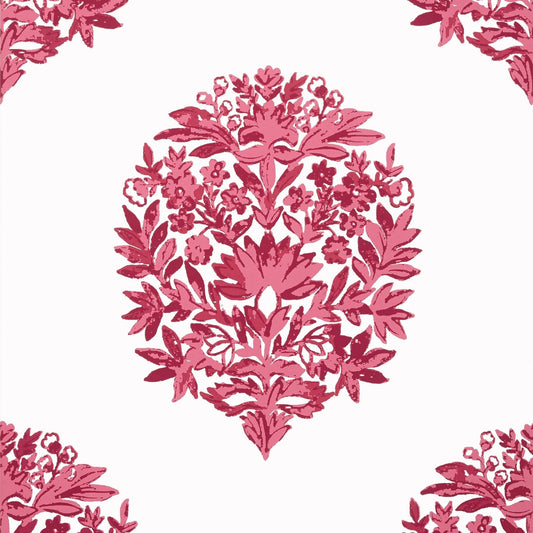 Ridgefield Wallpaper - Pink - Thibaut - T14321 - Premier Wallcovering