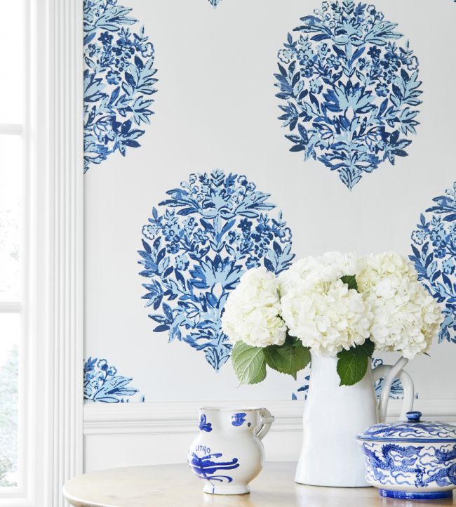 Ridgefield Wallpaper - Pink - Thibaut - T14321 - Premier Wallcovering