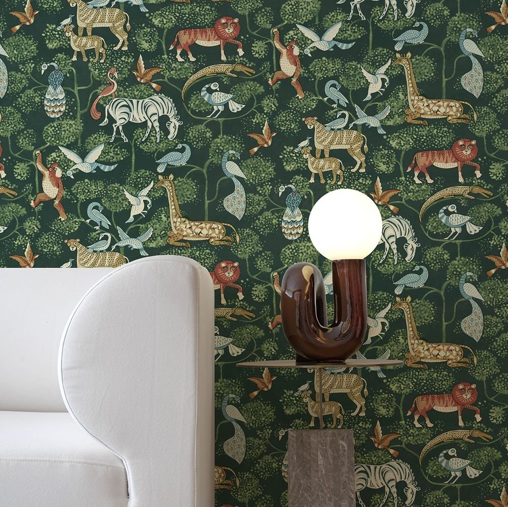 Rigby Wallpaper - Green - A Street Prints - FD27286 - Premier Wallcovering