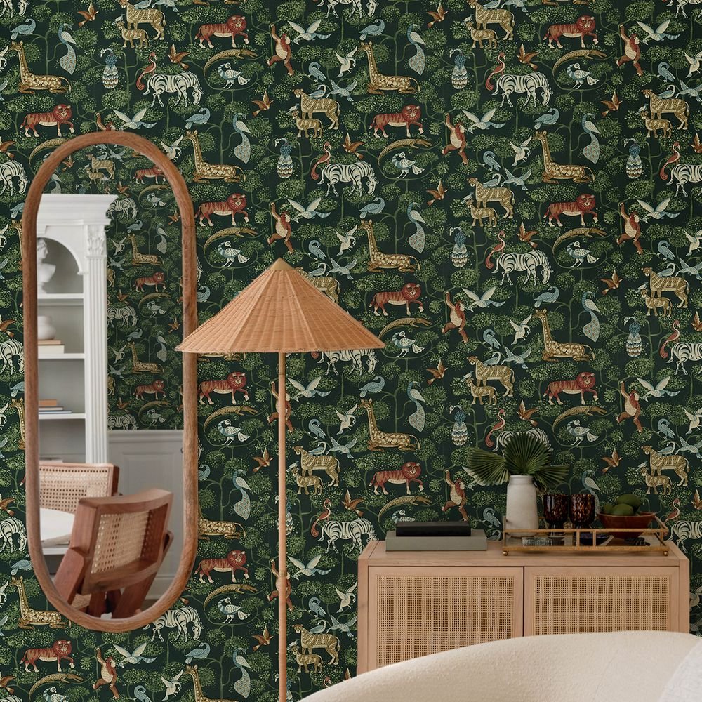 Rigby Wallpaper - Green - A Street Prints - FD27286 - Premier Wallcovering