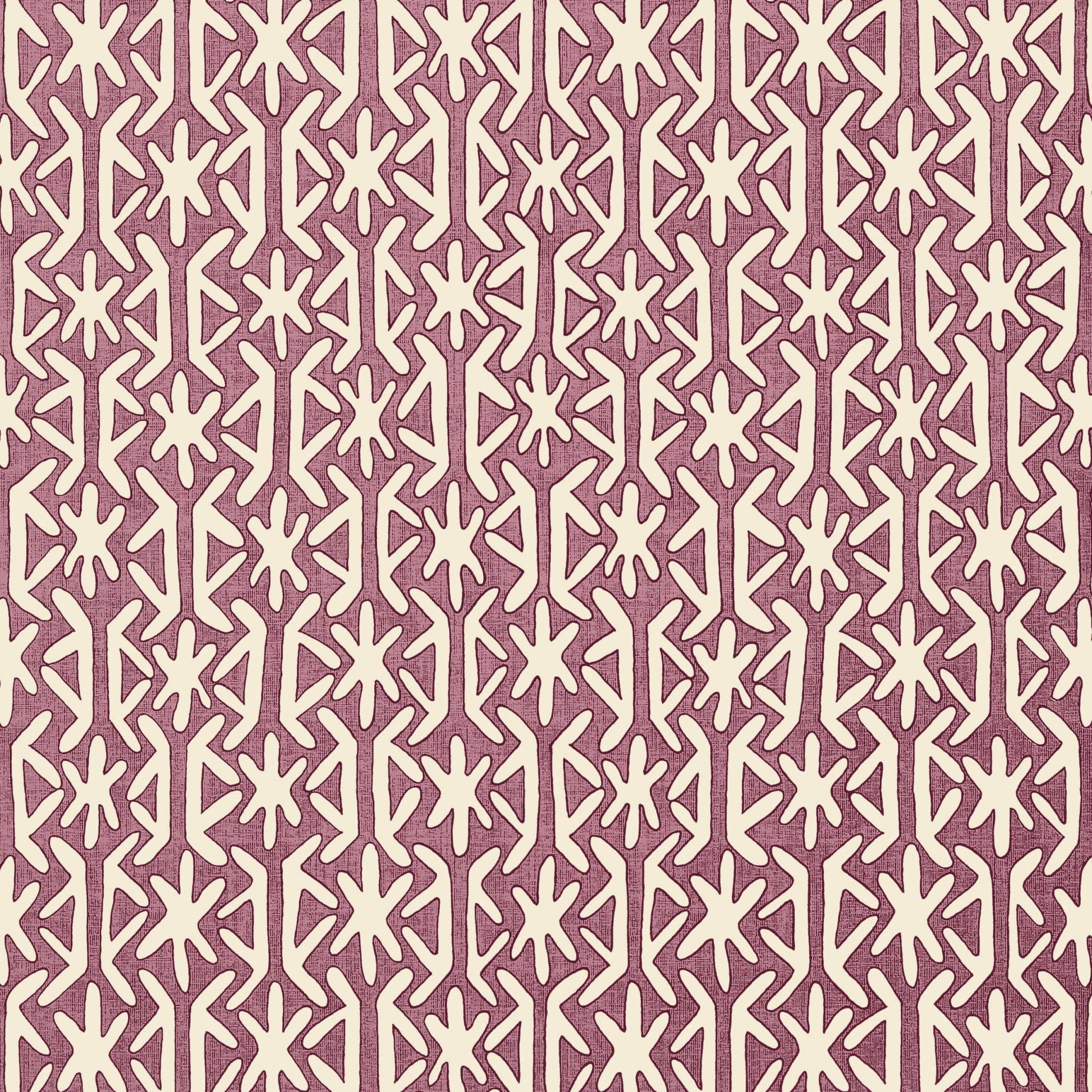 Rinca Wallpaper - Plum - Thibaut - T5738 - Premier Wallcovering