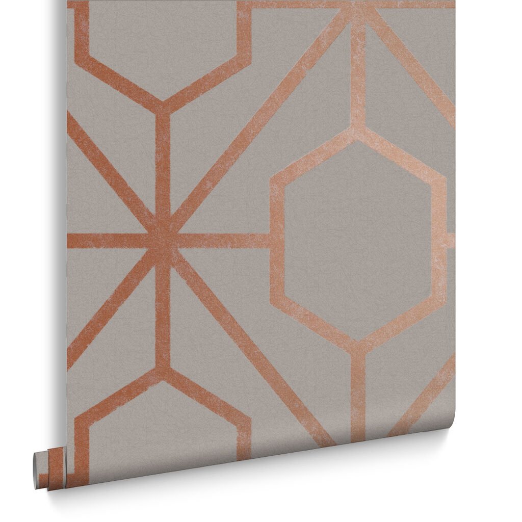 Rinku Wallpaper - Natural - Graham & Brown - 112199 - Premier Wallcovering