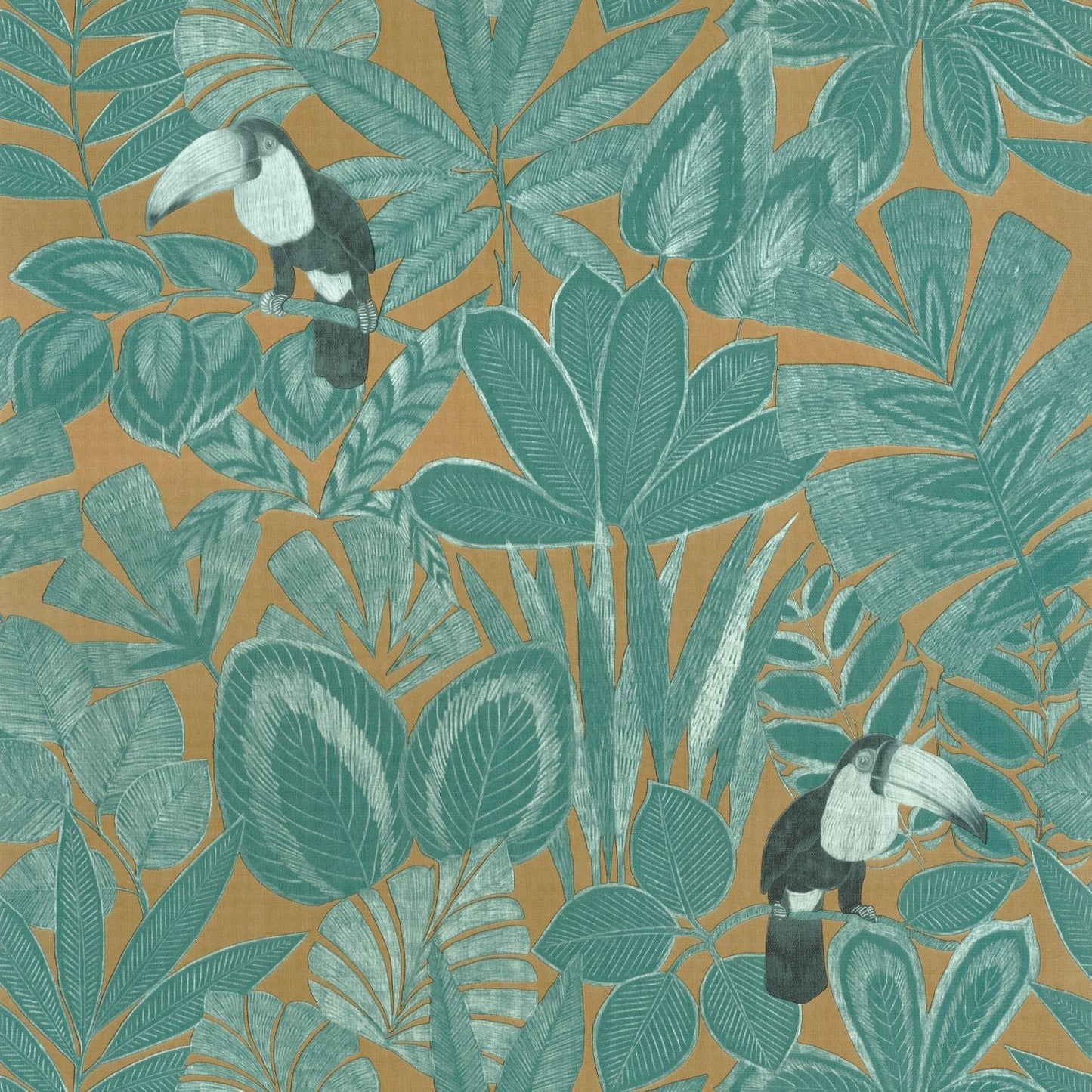 Rio Wallpaper - Vert Anglais - Caselio - 103922754 - Premier Wallcovering