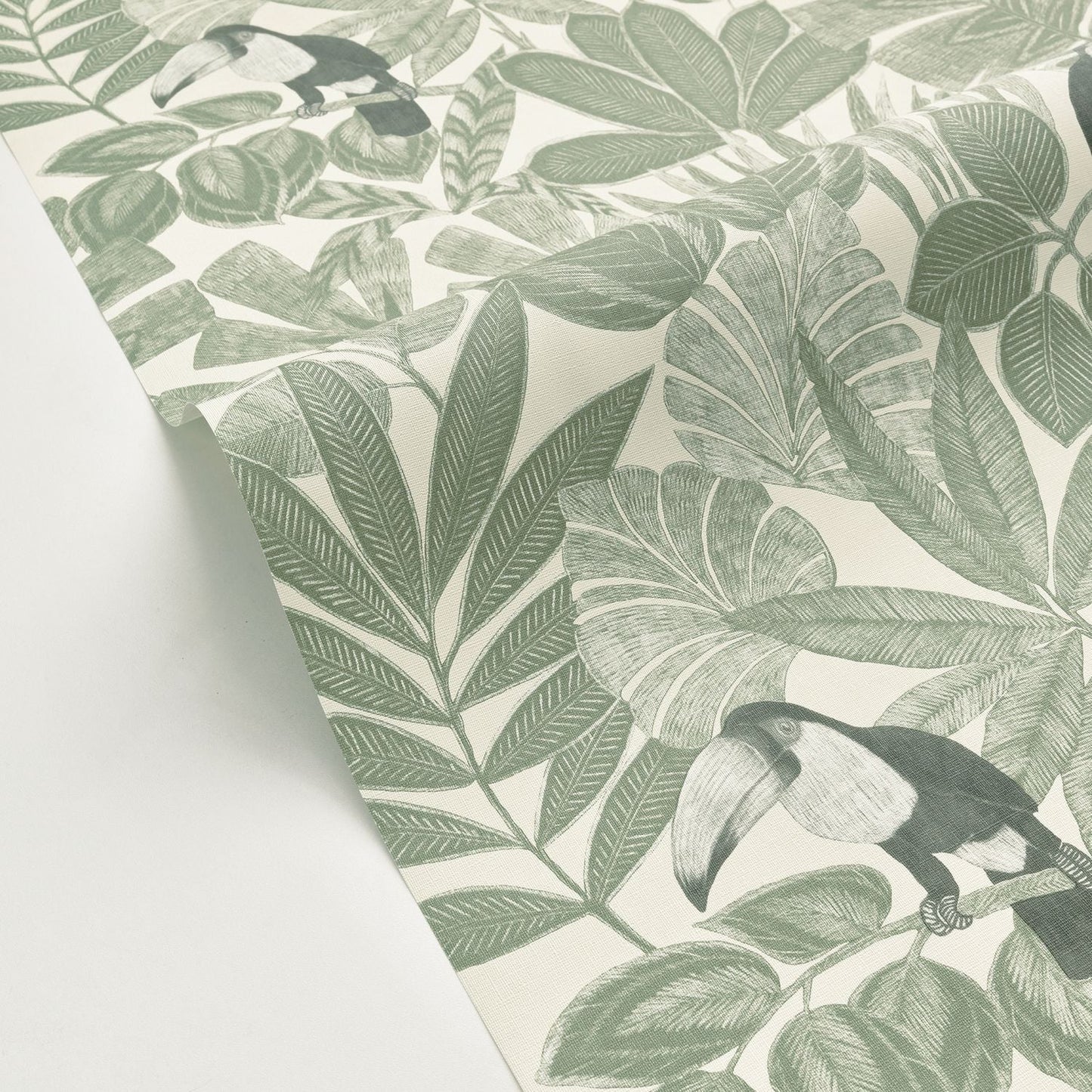 Rio Wallpaper - Vert Kaki - Caselio - 103920736 - Premier Wallcovering