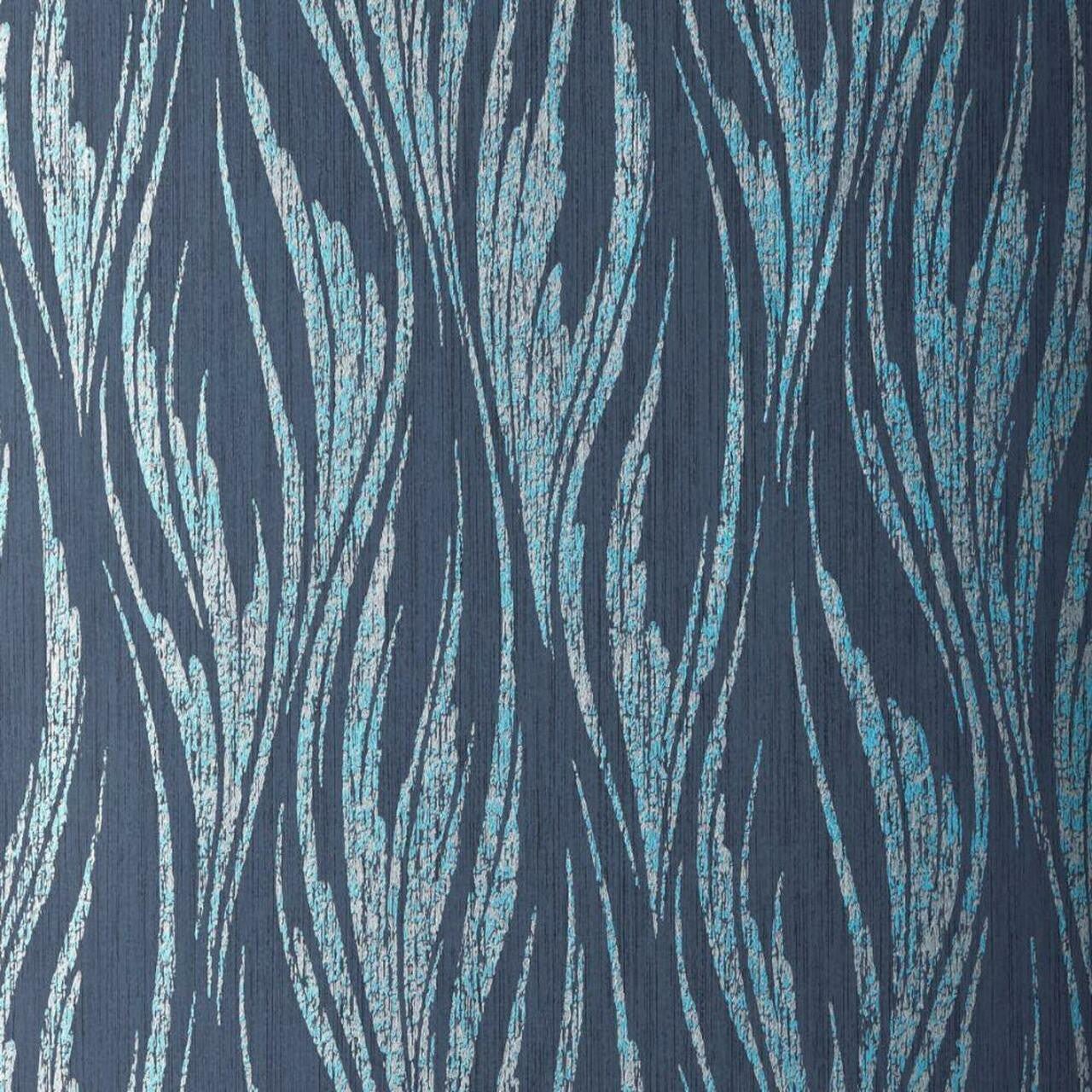 Ripple Wallpaper - Blue Dusk - 1838 wallcoverings - 2008 - 146 - 03 - Premier Wallcovering