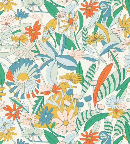 River Wander Wallpaper - Sherbert - NHAW112947 - Scion - Premier Wallcovering
