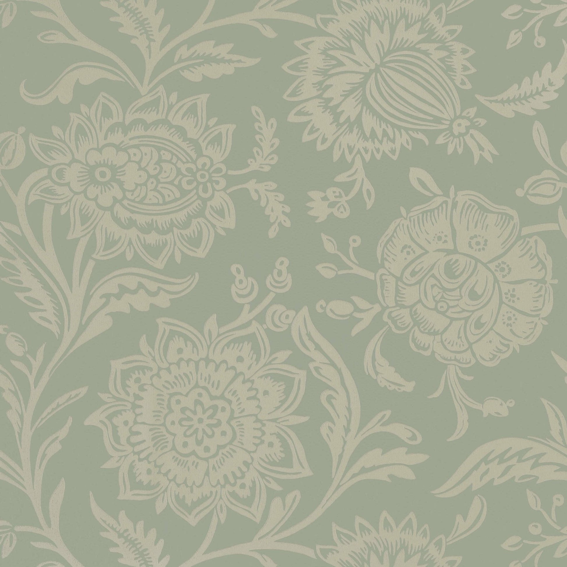 Rivera Wallpaper - Sea Glass - Thibaut - T13018 - Premier Wallcovering