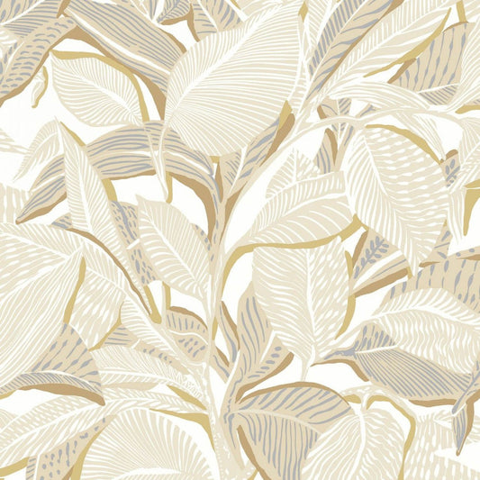 Riviera Mediterranee Wallpaper - Sable - Casadeco - 87411149 - Premier Wallcovering