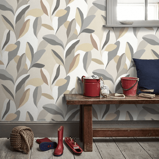 Riviera Wallpaper - Leather - Ohpopsi - LBK50121W - Premier Wallcovering
