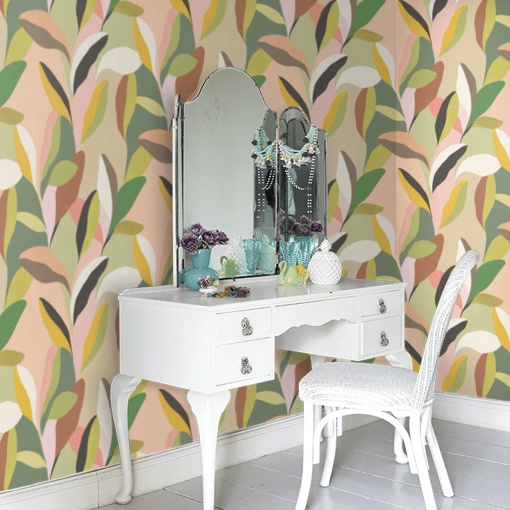 Riviera Wallpaper - Sepia & Moss - Ohpopsi - ABS50106W - Premier Wallcovering