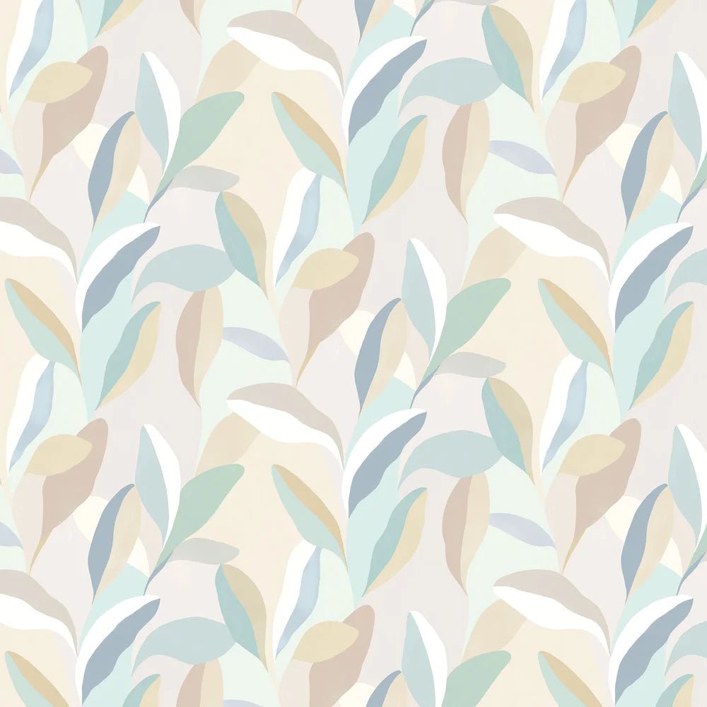 Riviera Wallpaper - Mist - Ohpopsi - LBK50156W - Premier Wallcovering