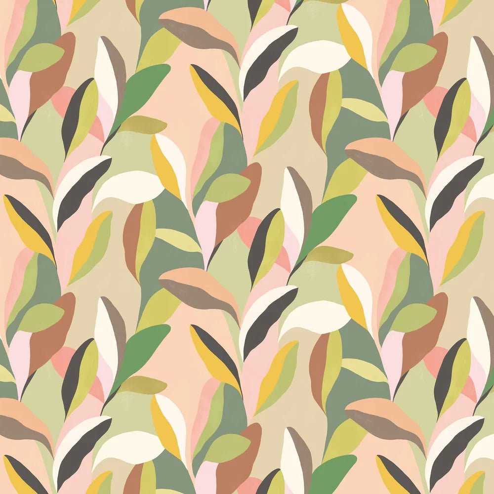 Riviera Wallpaper - Sepia & Moss - Ohpopsi - ABS50106W - Premier Wallcovering