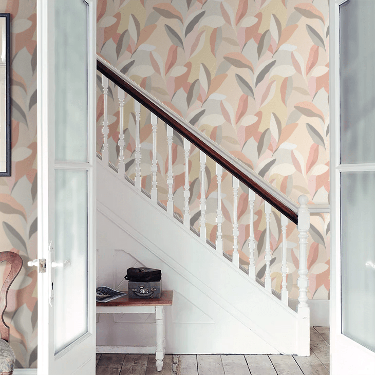 Riviera Wallpaper - Blush - Ohpopsi - LBK50133W - Premier Wallcovering