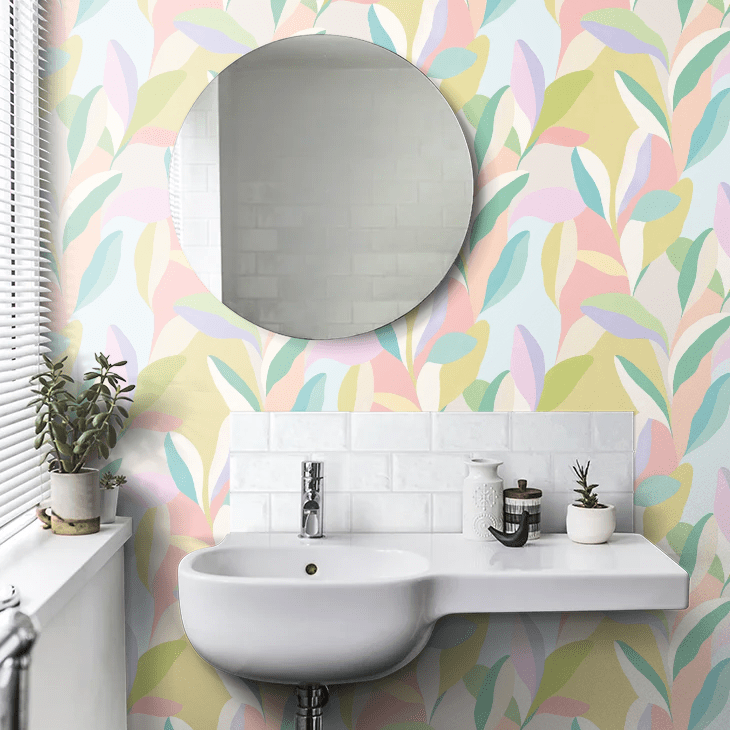 Riviera Wallpaper - Pink Lemonade - Ohpopsi - ABS50107W - Premier Wallcovering