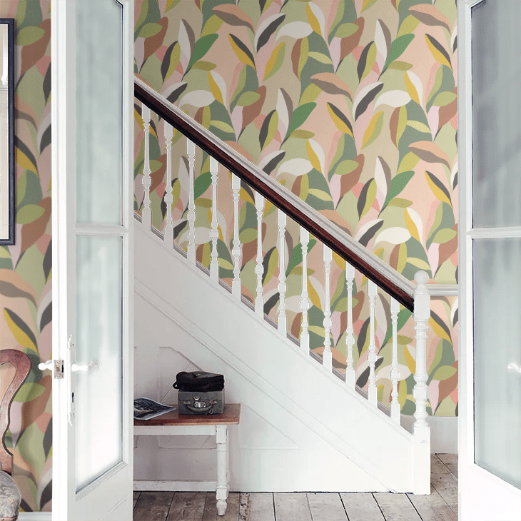 Riviera Wallpaper - Sepia & Moss - Ohpopsi - ABS50106W - Premier Wallcovering