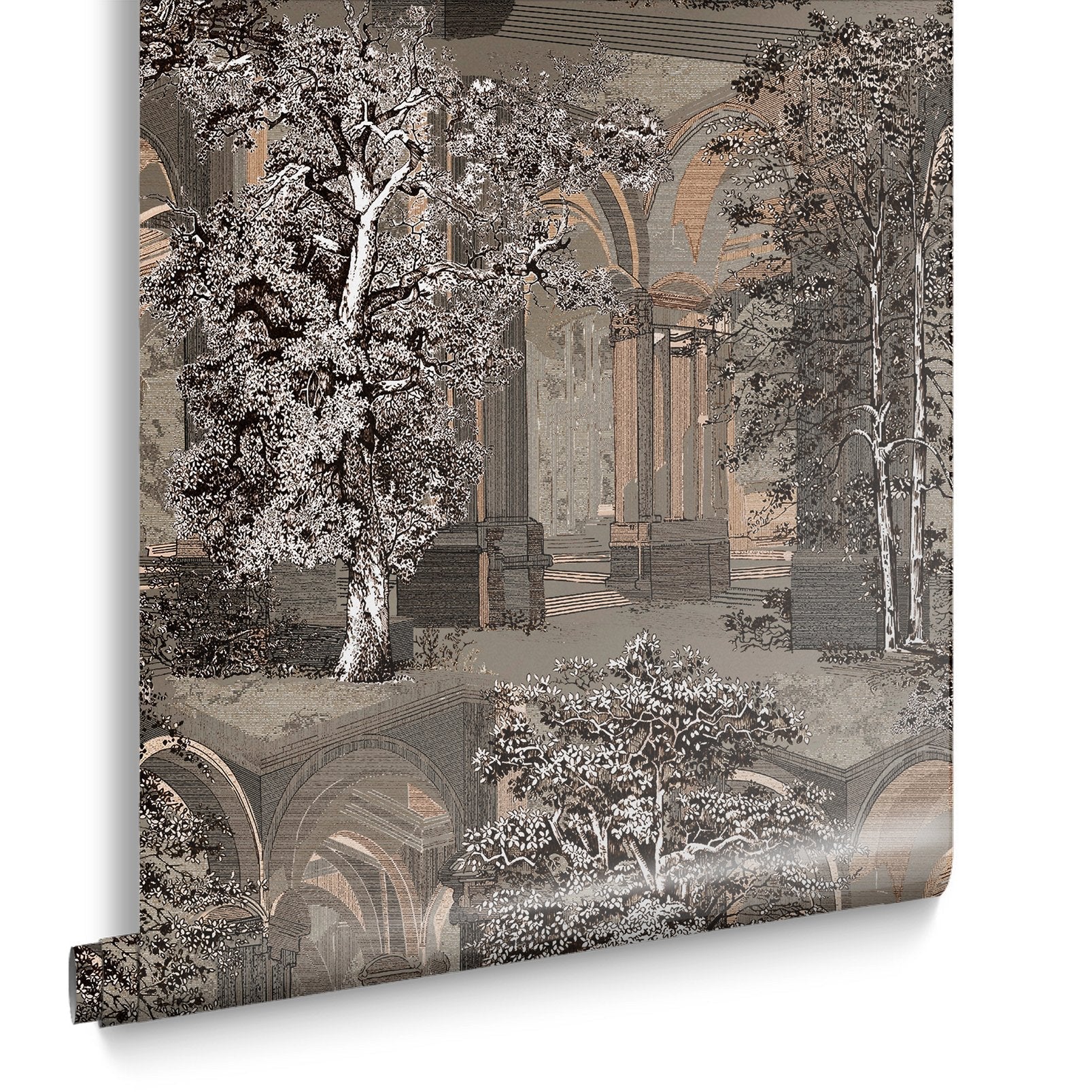 Rivington Folly Wallpaper - Dusk - Graham & Brown - 129090 - Premier Wallcovering