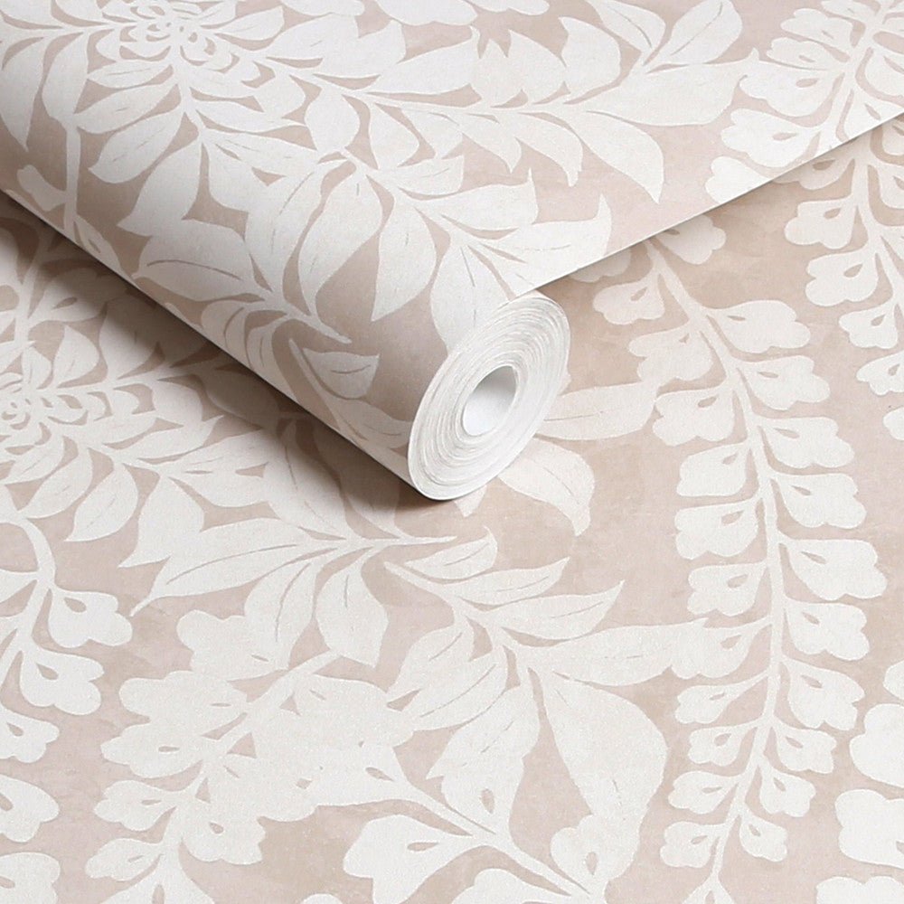 Roaming Leaf Wallpaper - Neutral - Next - 122880 - Premier Wallcovering