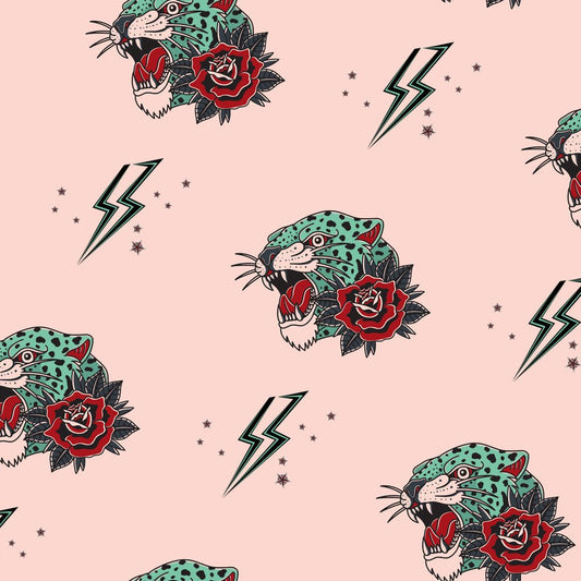 Roar Power Wallpaper - Candy Floss - Lust Home - LH900479 - Premier Wallcovering